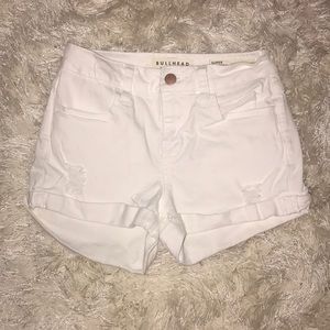 White pacsun shorts